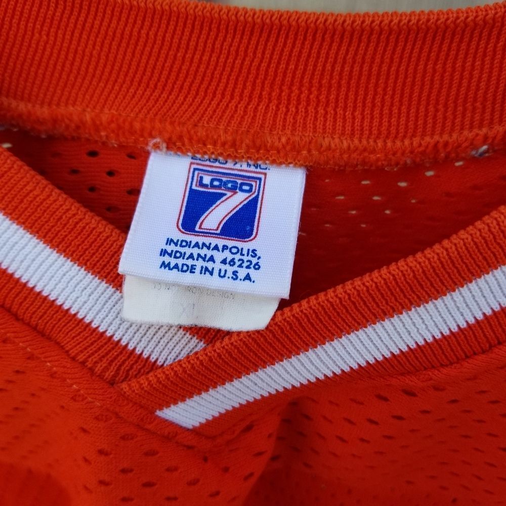 VINTAGE DENVER BRONCOS JERSEY LOGO 7 USA MADE  XL BIN33 - Picture 4 of 5